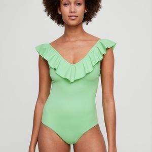 Wilfred Danette ruffled bodysuit